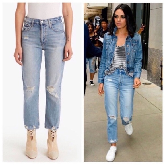 Mother Superior The Tomcat High Rise in The Confessions distressed ankle crop 24 - Picture 2 of 13